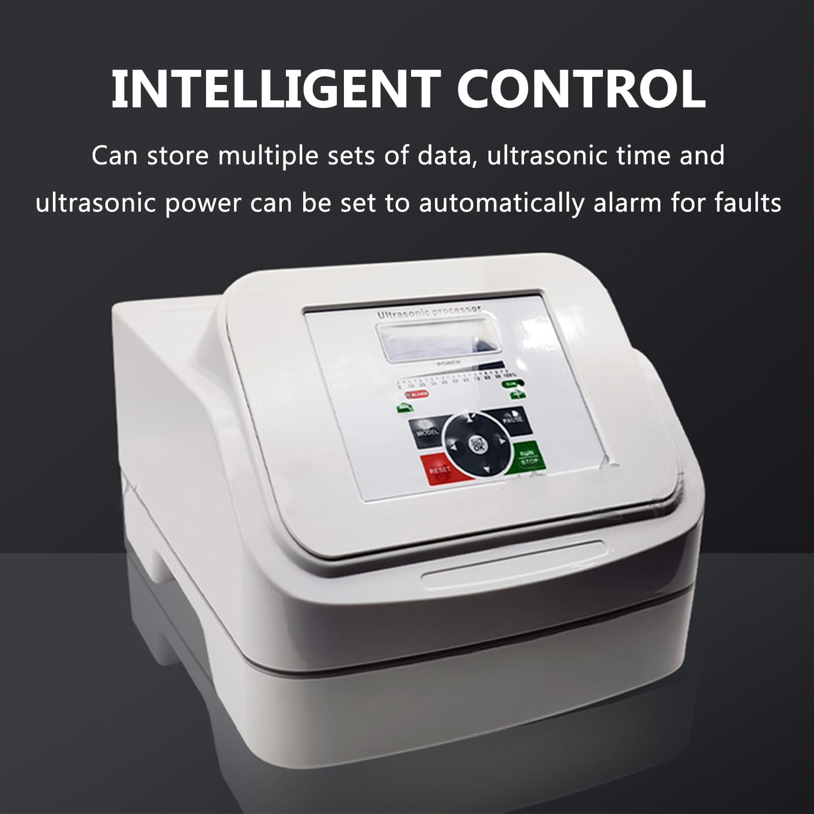 Omogeneizzatore ad ultrasuoni con controllo digitale, 2 modalità ad ultrasuoni, timer regolabile, per emulsionazione liquida e dispersione omogenea in applicazioni di laboratorio