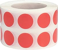 Vista 163 de Brown Natural Kraft 1/2" Inch Round Adhesive Labels 1,000 Color Coding Dot Stickers for Efficient Inventory Management, Crafting Projects, and
