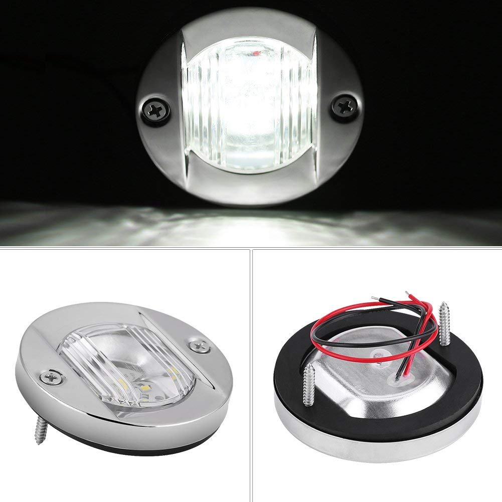 Keenso Marine Hecklicht, 12V Wasserdicht Boot Licht LED Navigationslicht Hecklicht Ankerlicht für Boot Marine Yacht