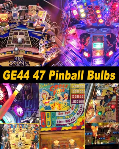 Qasim DC 6.3V 6V BA9S T11 44 47 756 1847 1893 Bayonet Led Bulb for Arcade Pinball Led Bulbs Pinball Gaming Machine Light Bulb Lamp(Pack of 10,White) - Image 2