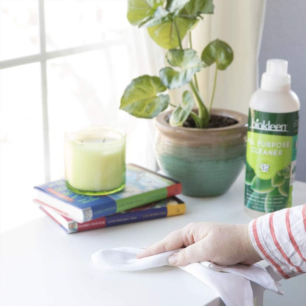 Biokleen All Purpose Cleaner, Super Concentrated, Eco-Friendly, Non-Toxic, Plant-Based, No Artificial Fragrance, Colors or Preservatives, 32 Ounces (Pack of 12) : Health & Household