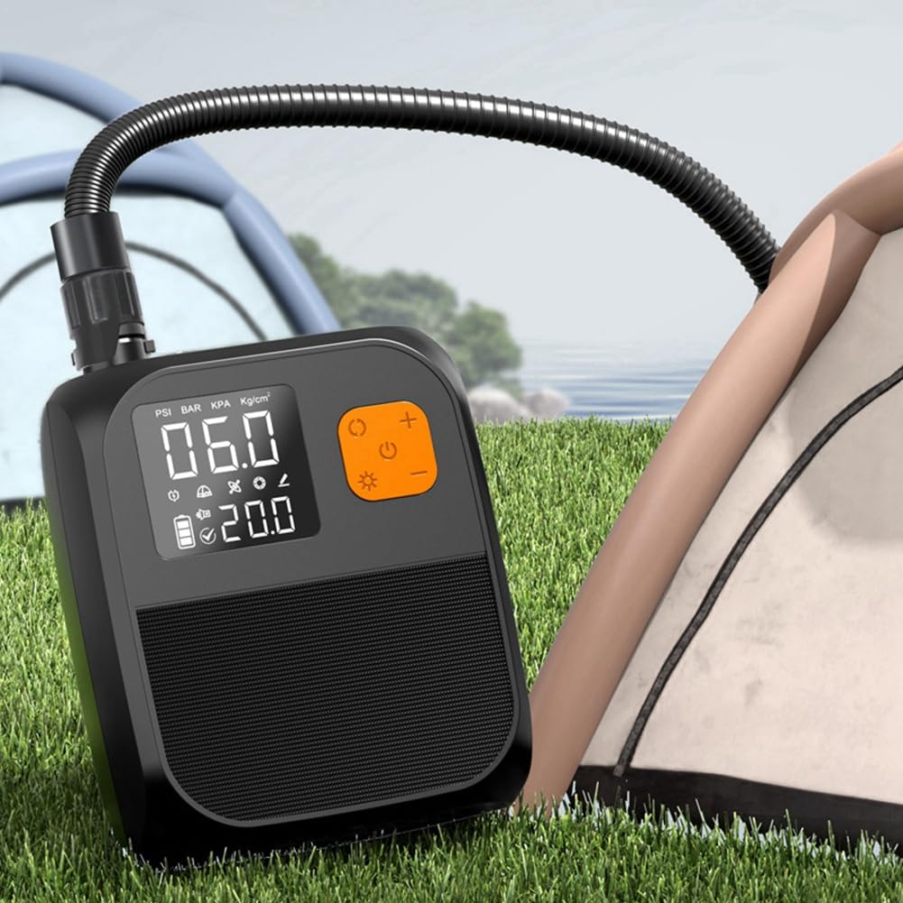 Pompe Électrique Portable 25PSI pour Planche à Pagaie Debout (Sup) pour Le Surf, Le Paddle Board, Le Pneumatique, Le Bateau Sup et Le Kayak.