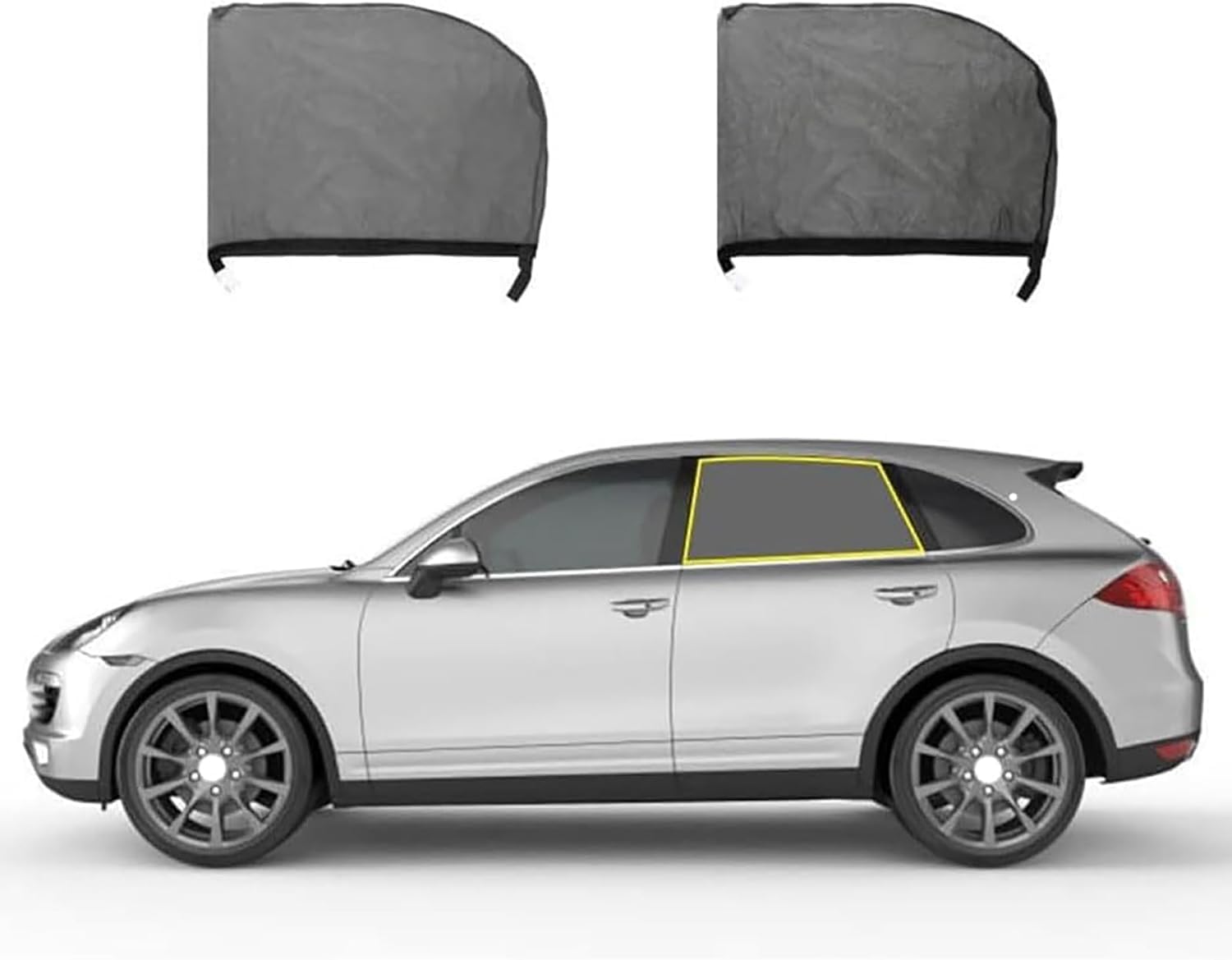 Parasol Coche Bebe para Seat Ateca 2016-2022, protección Solar protección UV Proteger Niños y Mascotas,B/Rear-Window