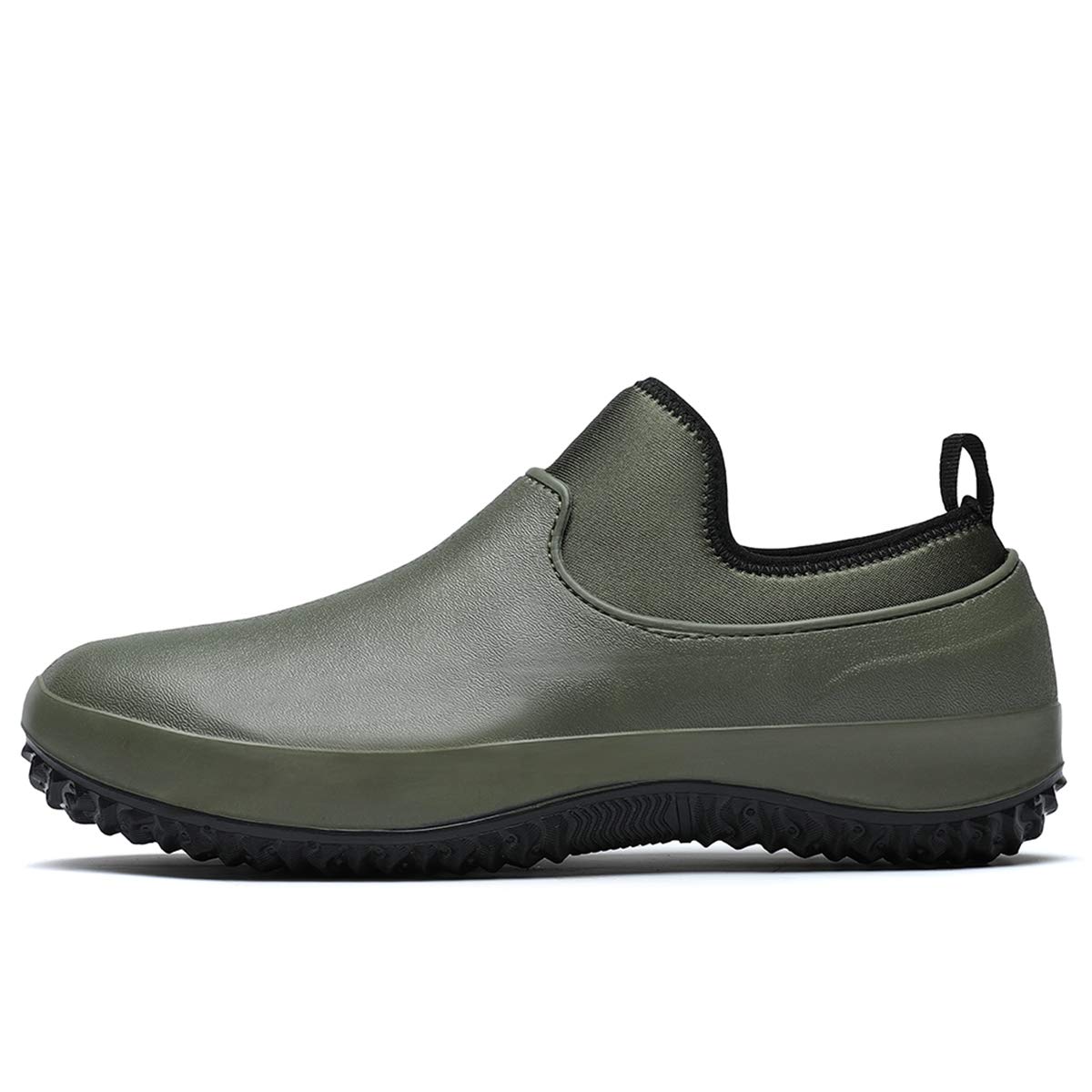 CERYTHRINA Chaussure de Cuisine Impermeable Résistantes à l'huile Caoutchouc Unisex pour Jardinage Antiderapant Sabots de Chef Legere Respirant Adulte