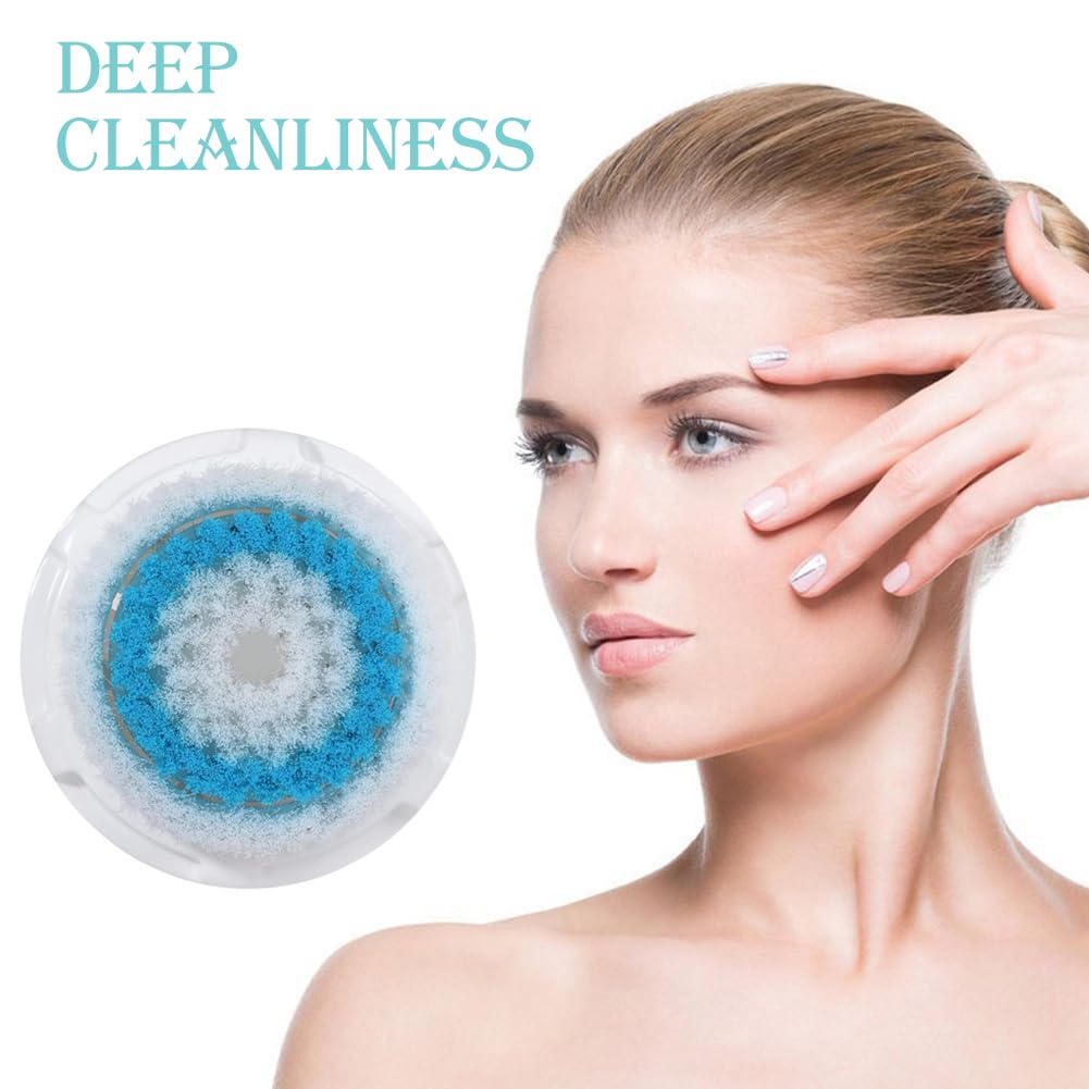 4 piezas/6 piezas de repuesto de cabezal de cepillo Clarisonic Mia, herramientas de repuesto de cabezal de cepillo Clarisonic Mia con caja de almacenamiento, cabezales de repuesto de cepillo facial