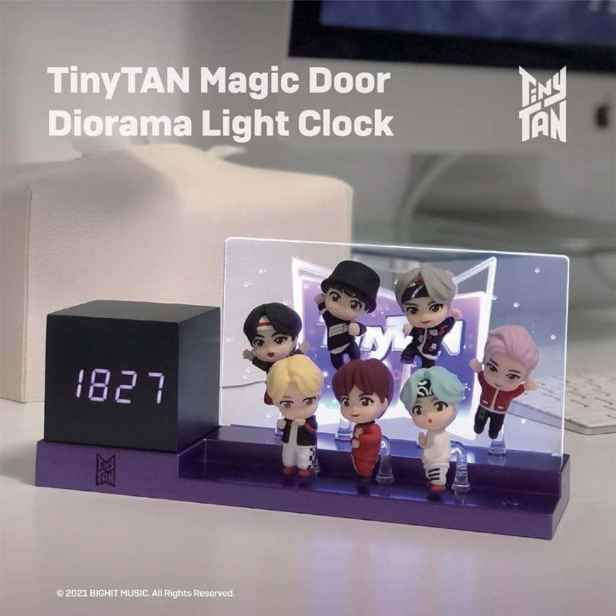 Amazon.co.jp: BTS TinyTAN MIC DROP LED Watch Magic Door Diorama