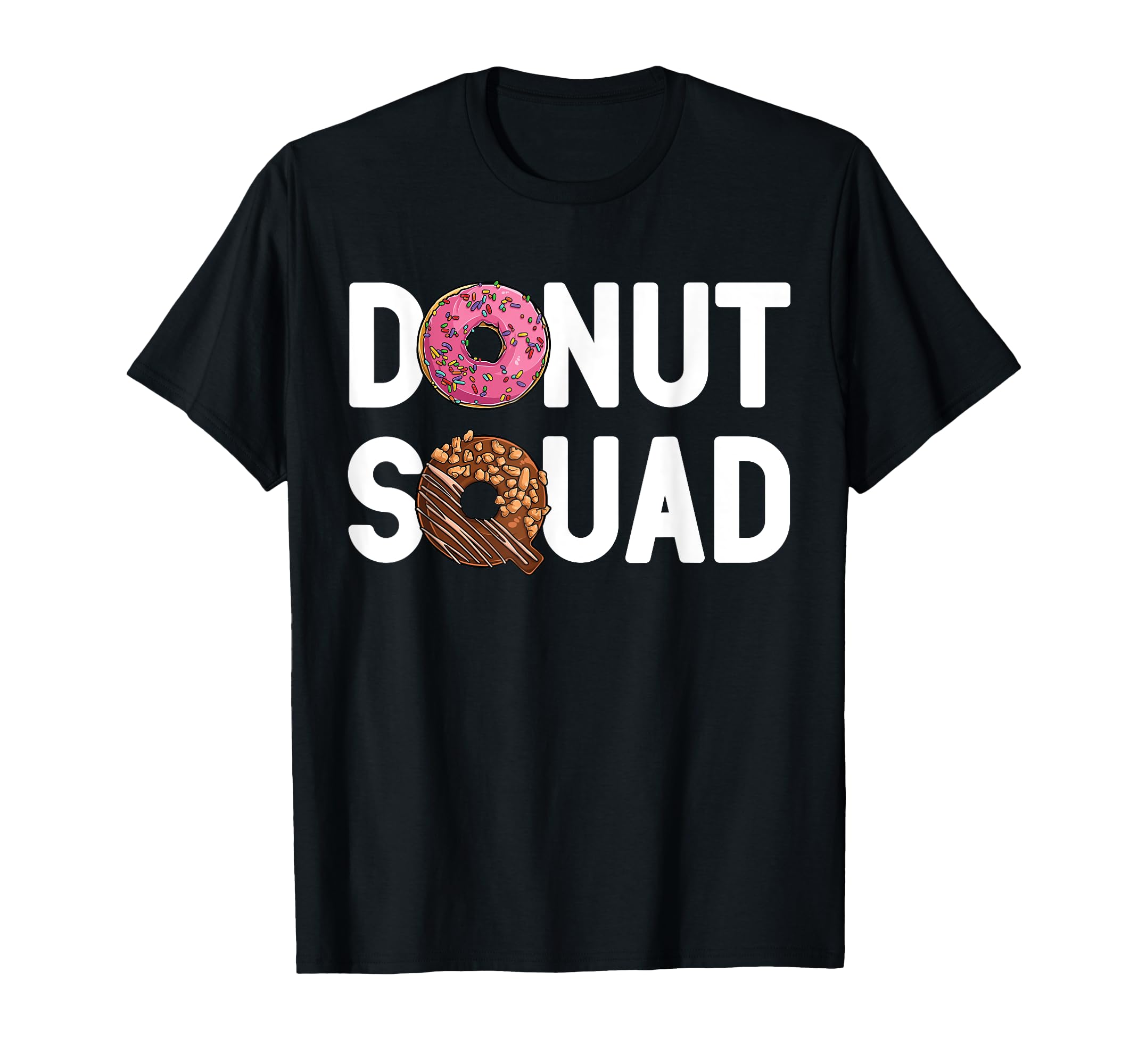 Funny Donut Cool Donut Lover Birthday Girls Donut Squad T-Shirt