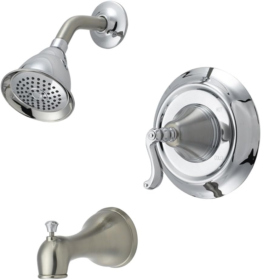 Pegasus F1328700BNC 2000 Series SingleHandle Pressure Balance Tub