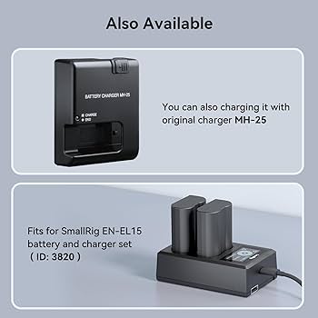 SMALLRIG EN-EL15C 2400mAh Camera Battery dla Nikon Zf / Z8