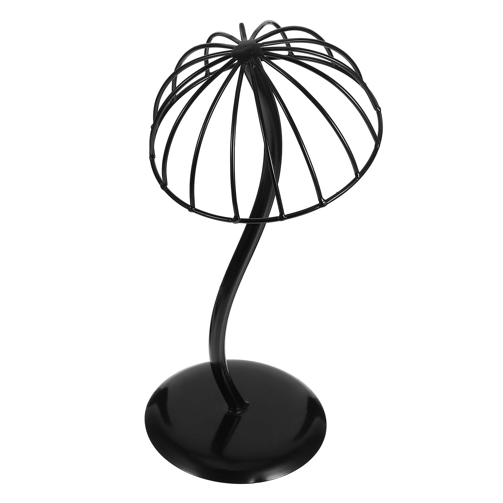Porte-chapeau et perruques en fer noir pour sublimer votre dressing ou coiffeuse