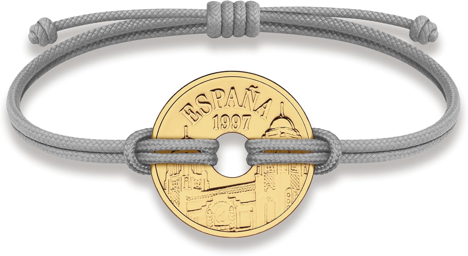 HOBBY OF KINGS 幸運のコインブレスレット | アウトレット 18Kゴールドメッキリストバンド | コレクター