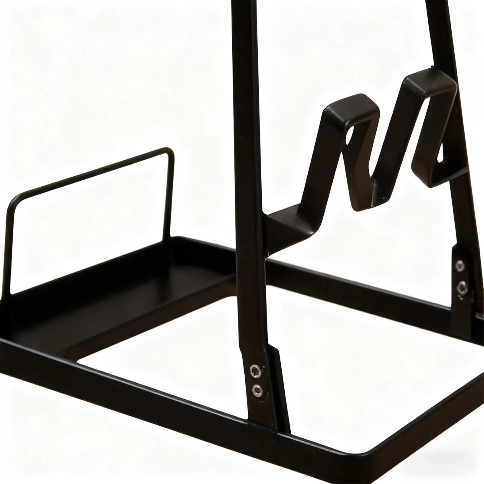 Staubsauger Aufbewahrungsregal Aufbewahrungsständer for Staubsaugerzubehör, robuster Organizer, kabelloser Staubsaugerständer for Zuhause, Küche, Schlafzimmer, Wohnzimmer(White)