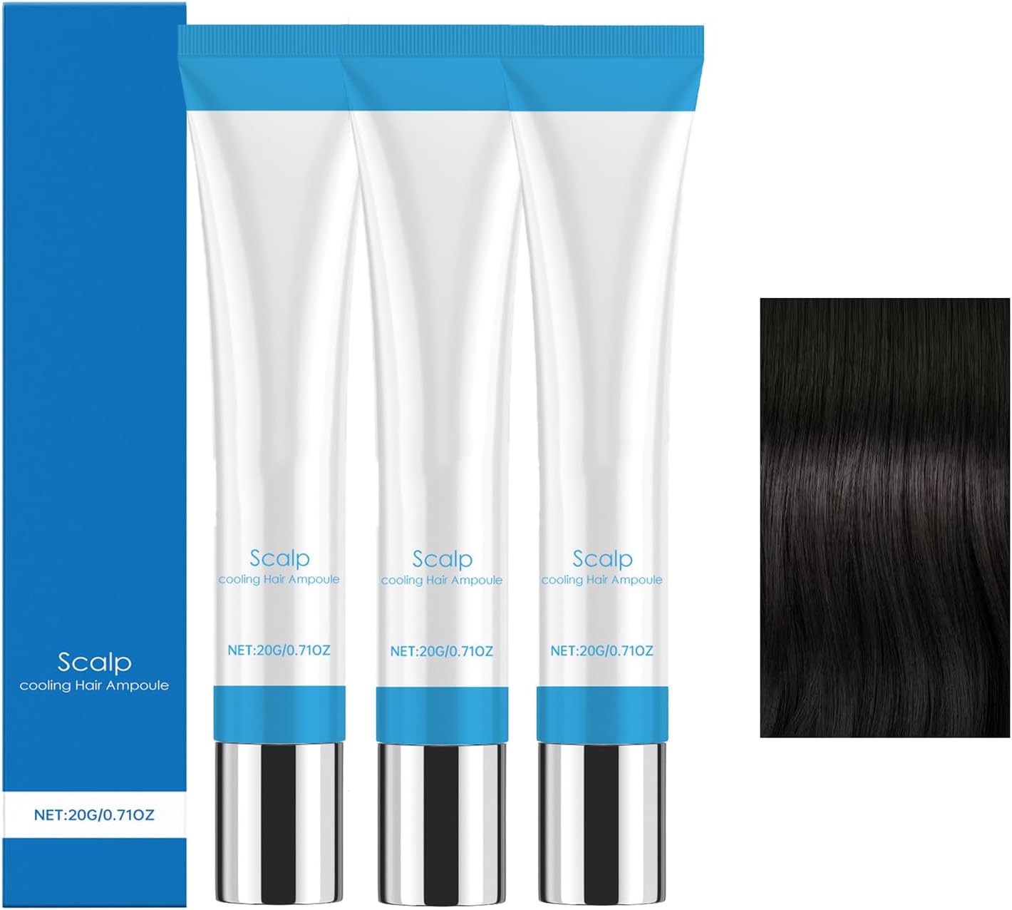 Scalp Serum for Hair Growth, Hair Serum, Scalpy Hair Growth Serum, Nourishing Hair Treatment Essence, Exfoliates Dandruff & Soothes Itch for men & women (3PCS)