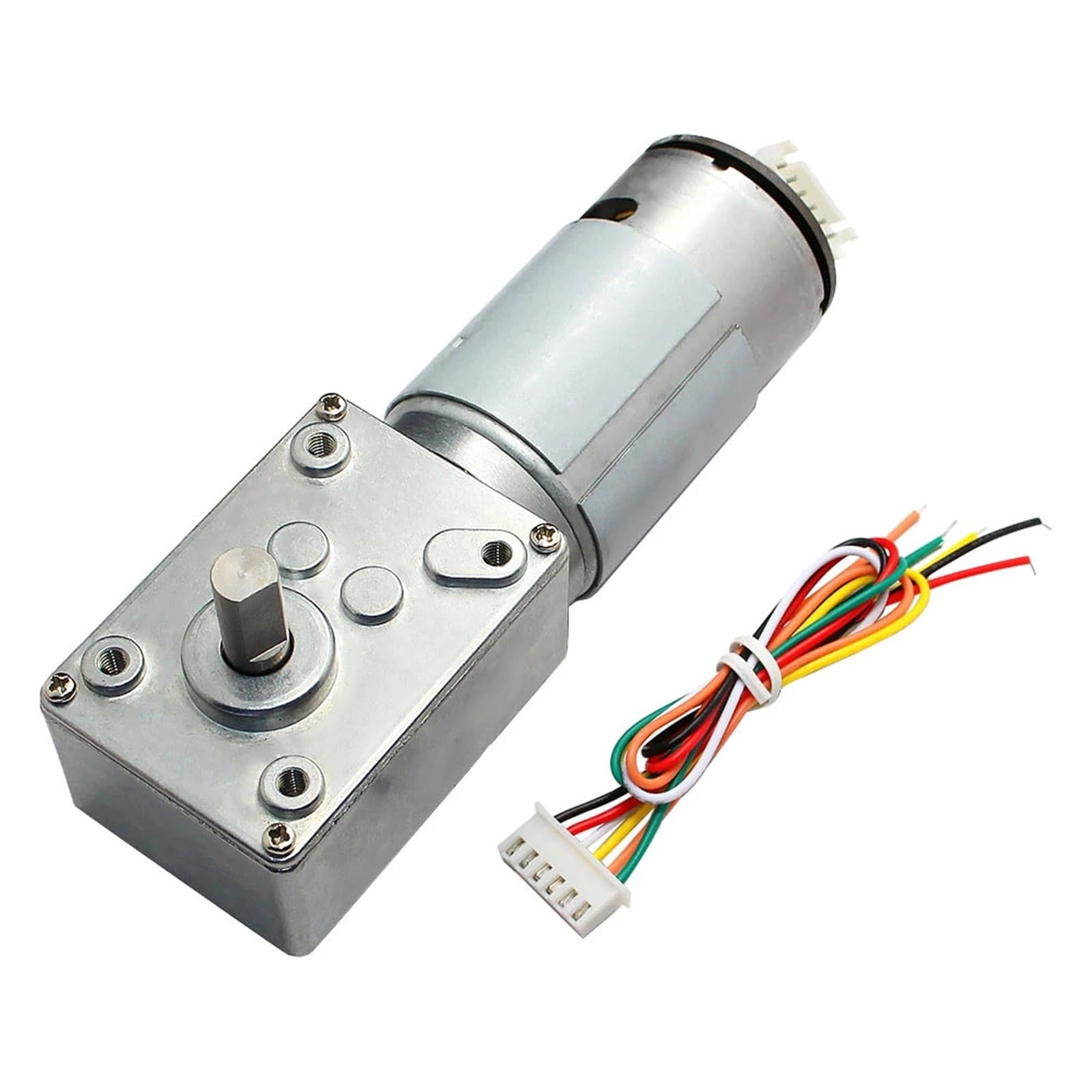 GW4058-555 Gleichstrommotor mit hohem Drehmoment, MAX 95 W, Turbinen-Schneckengetriebe, 12 V, 24, Encoder, Parksperrenmotor(DC 12V,1 Ratio 72)