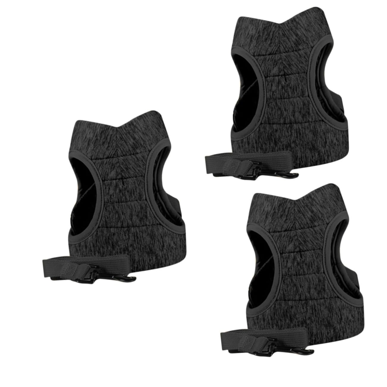 BESPORTBLE 3 Pièces Sangle de pour Chat Dressage d'animaux de Compagnie Sangle de pour Animaux de Compagnie Harnais pour Chiots Laisse Chat débardeurs Gilet Harnais