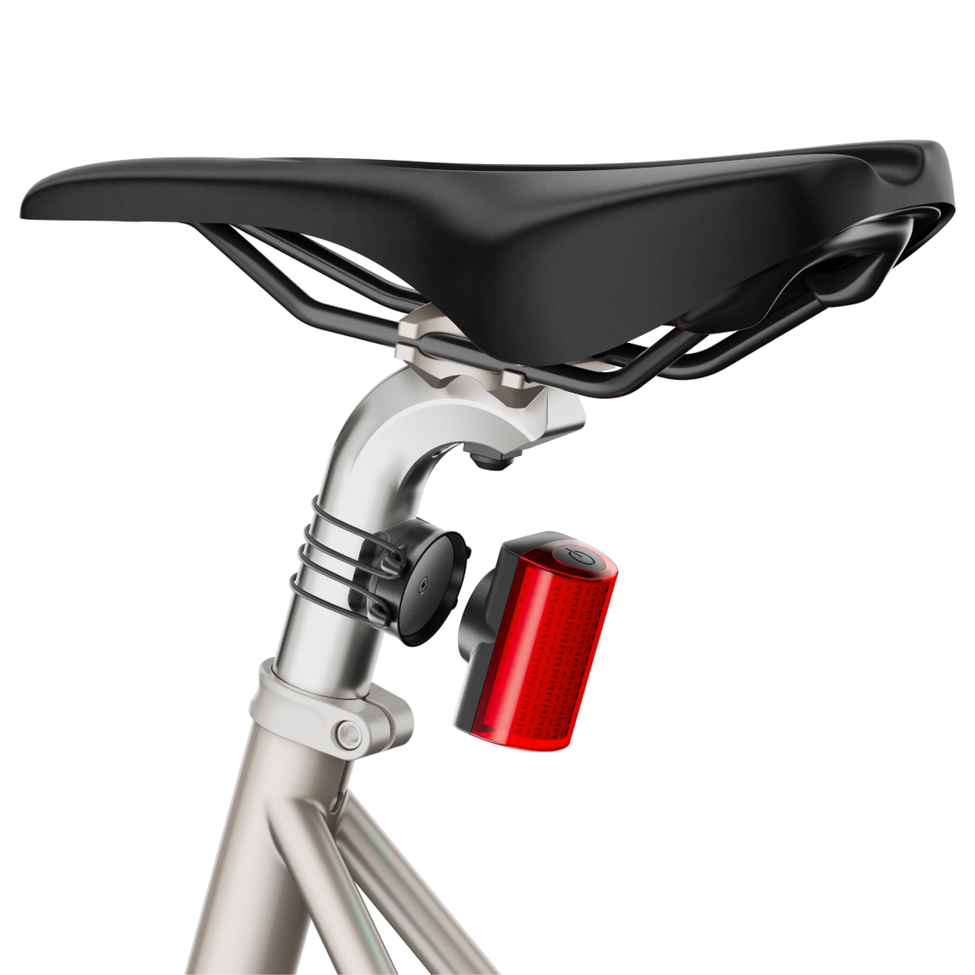 SHAPEHEART innovazione francese, luce bici magnetica panoramica. Luci bici antifurto e ricaricabile USB-C. Fanale bici posteriore