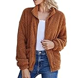 Unique Women's Autumn and Winter Double-Sided Velvet Coat Women's Fashion Sweater Coat Casual...