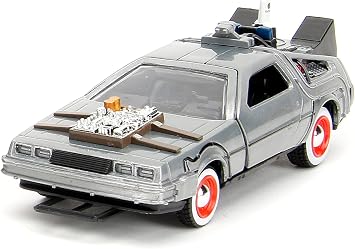 JADA TOYS - Lorean Time Machine DMC 3'lü Paket - Geleceğe Dönüş - 1/32