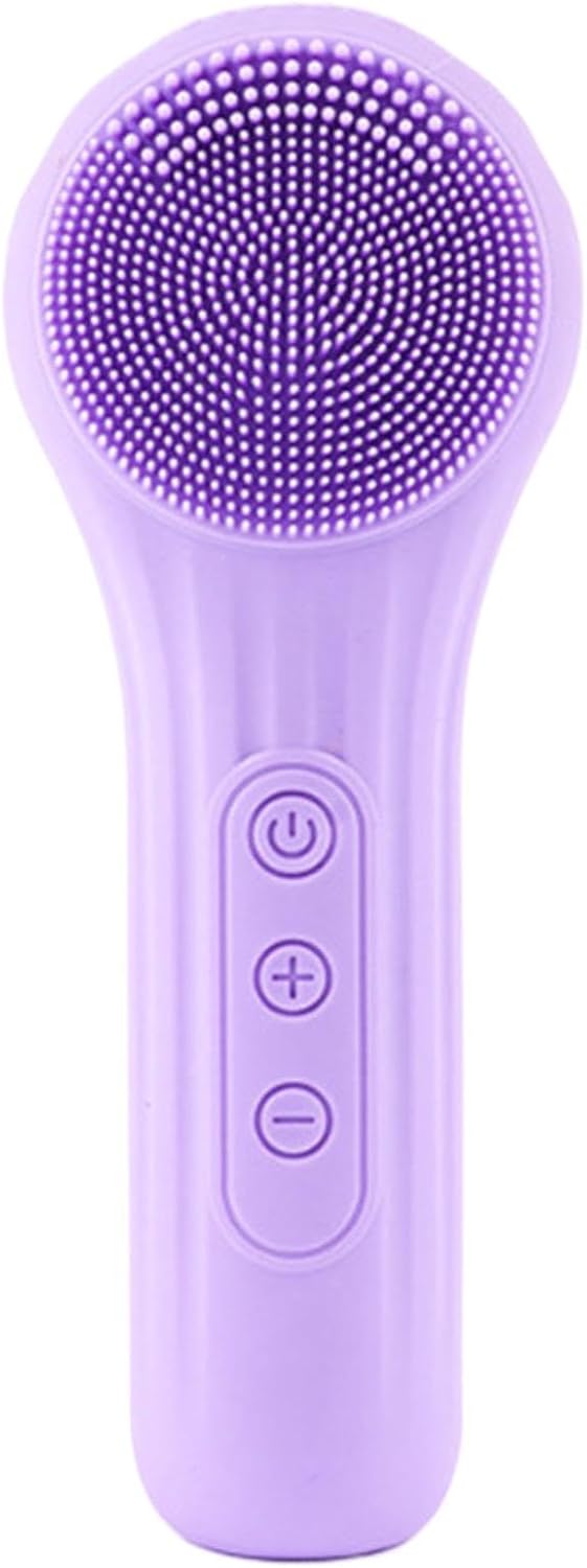 Facial Cleansing Brush – Rechargeable Electric Face Scrubber, Silicone Beauty Massager, Deep Cleaning Facial Washing Device for Skincare Pore Cleansing Exfoliate Massage Routine Care