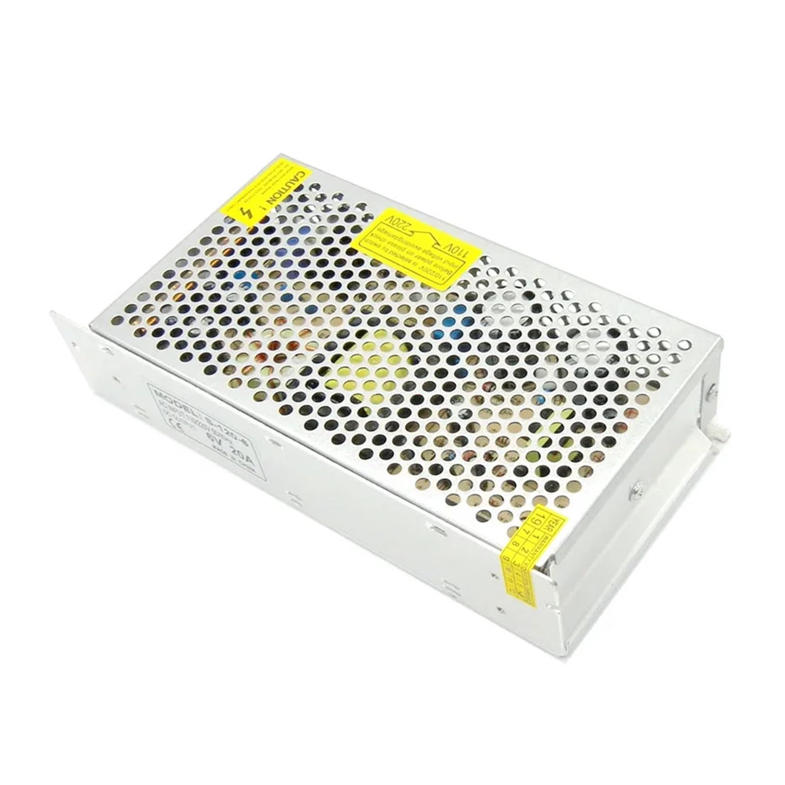 Alimentation à découpage régulée 6 V 20 A 120 W 30 A 180 Transformateur de source CA CC SMPS for système surveillance(20A 120W)