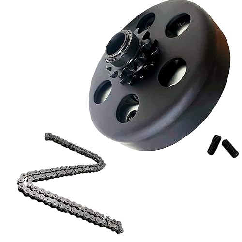 Mini bicicleta centrífuga Go Kart Embrague 3/4" Diámetro 10 dientes con 420 Cadena 120 Enlace -6.5HP