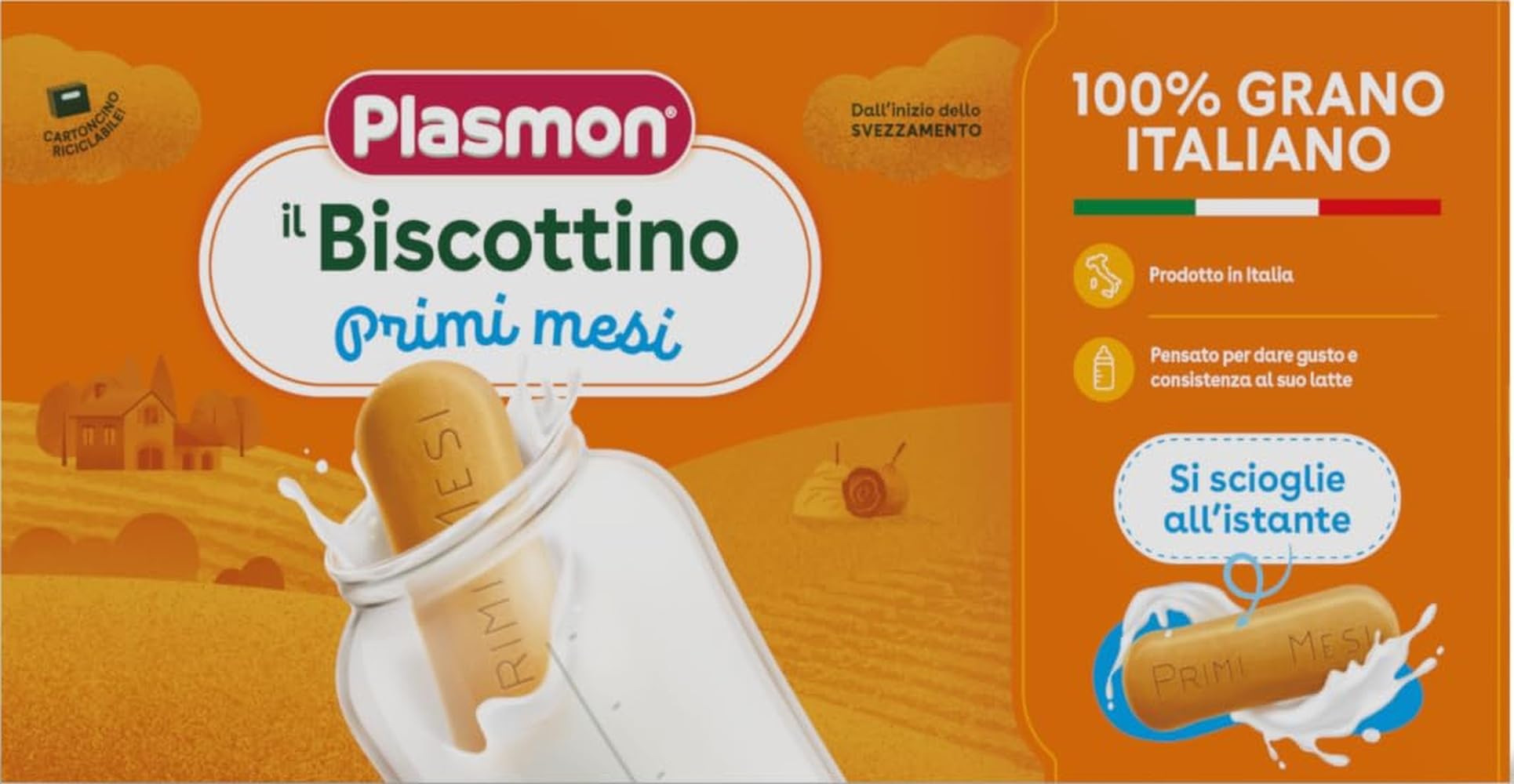 Plasmon Biscottino Biberon 600g