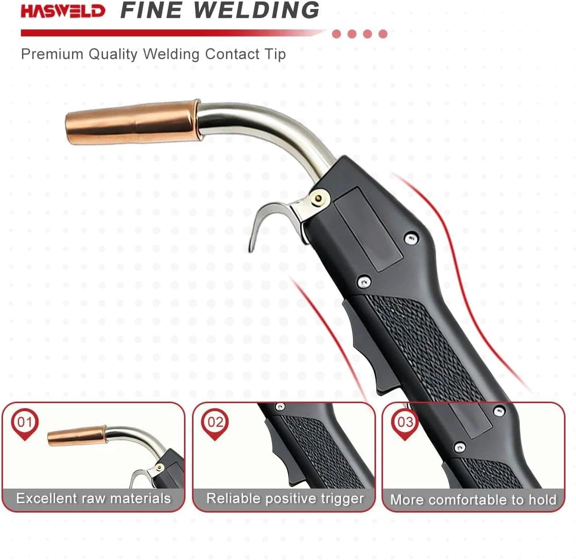 15ft Heavy-duty Mig Welding Gun 400A Replacement Tweco #4 for Lincoln LN-7 LN-8 LN-9 LN-25 LN-25PRO LF-72, LF-74 LN415 LN742 SYNERGIC 7 Power 25M Wire Feeder SP150 & SP200 SP-150 & SP-200 Welder