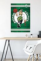 Vista 4 de Trends International Boston Celtics-Logo 14 - Póster de pared premium, 22.375 x 34 pulgadas