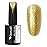 VENALISA 15ml Glitter Gold Gel Nail Polish, Sparkle Gold Gel Polish Shiny Color Soak Off UV LED Sparkly Shimmer Nail Gel Polish Nail Art Starter Manicure Salon DIY at Home, 0.53 OZ