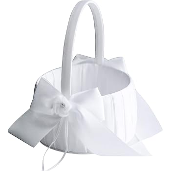 large flower girl basket