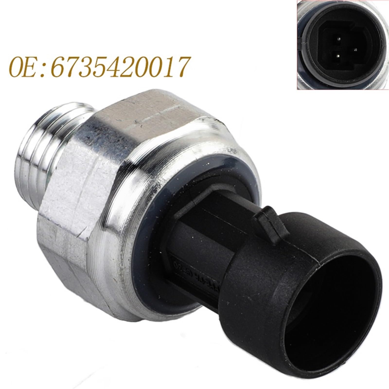 Sensor de presión de aceite Sensor de presión aceite para coche A6735420017 15CP3-27 15CP327 Reemplazar