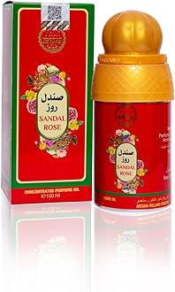 Attar Astana Sandal Rose Eau de Parfum 100ml – Elegant Long-Lasting Perfume for Women Romantic Rose & Sweet Scent,Luxurious Blend of Soft Sandalwood
