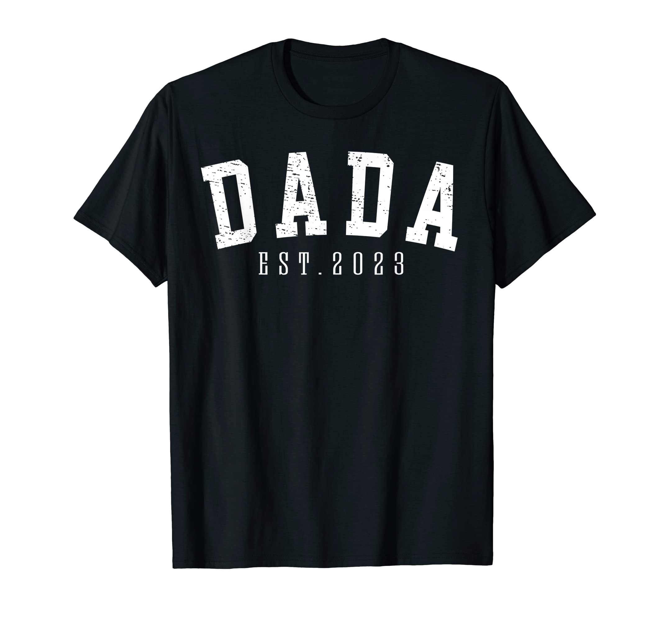 Girl Dada Est 2023 Soon To Be Boy Dada GiftsMens Dada Est 2023 Dad To Be Gifts New Baby Dada Father's Day T-Shirt