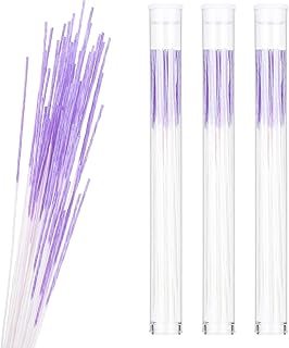 180 Pcs Piercing Cleaner Floss Disposable Piercing Hole Cleaner Ear Hole Cleaner Ear Piercing Care Cleaning Tool Ear Hole Cleaning Line Aftercare Earring Hole Cleaner Odor Removal Ear Care Purple