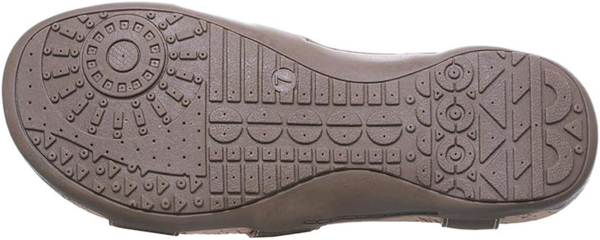 BEARPAW Women's Ridley Wide Brown Size 5 | Women's Sandal | Women's Shoe | Comfortable & Lightweight