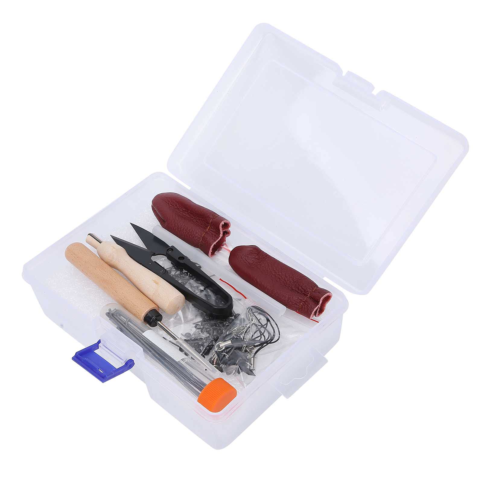 Respicefinem 54Pcs Felting Needle Kit Wool Felt Stitch Punch Starter Tools Supplies Ideal for DIY Toys Craft Suitable for Many Types of Needle Work with Ergonomic Handle Design