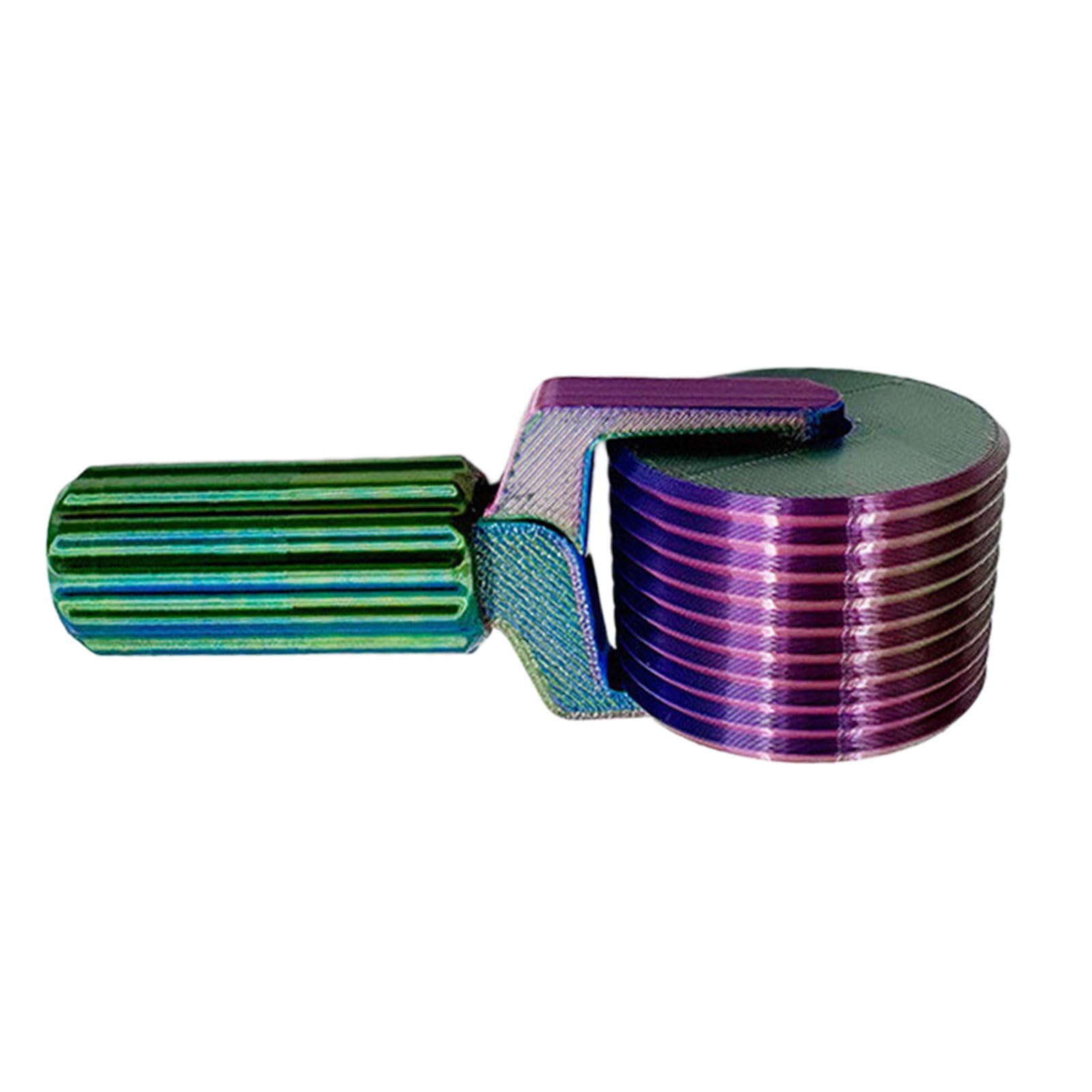 Msioytog Polylactic Acid Craft Roller with Textured Handle for Professional Beads Polylactic Acid Craft Roller