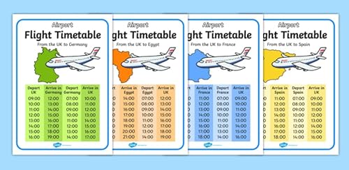 Flight Time Table