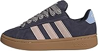 adidas Women's Grand Court Alpha 00s Sneakers - Cloudfoam Comfort, Synthetic Leather Upper, Lace-Up Low Profile Trainers