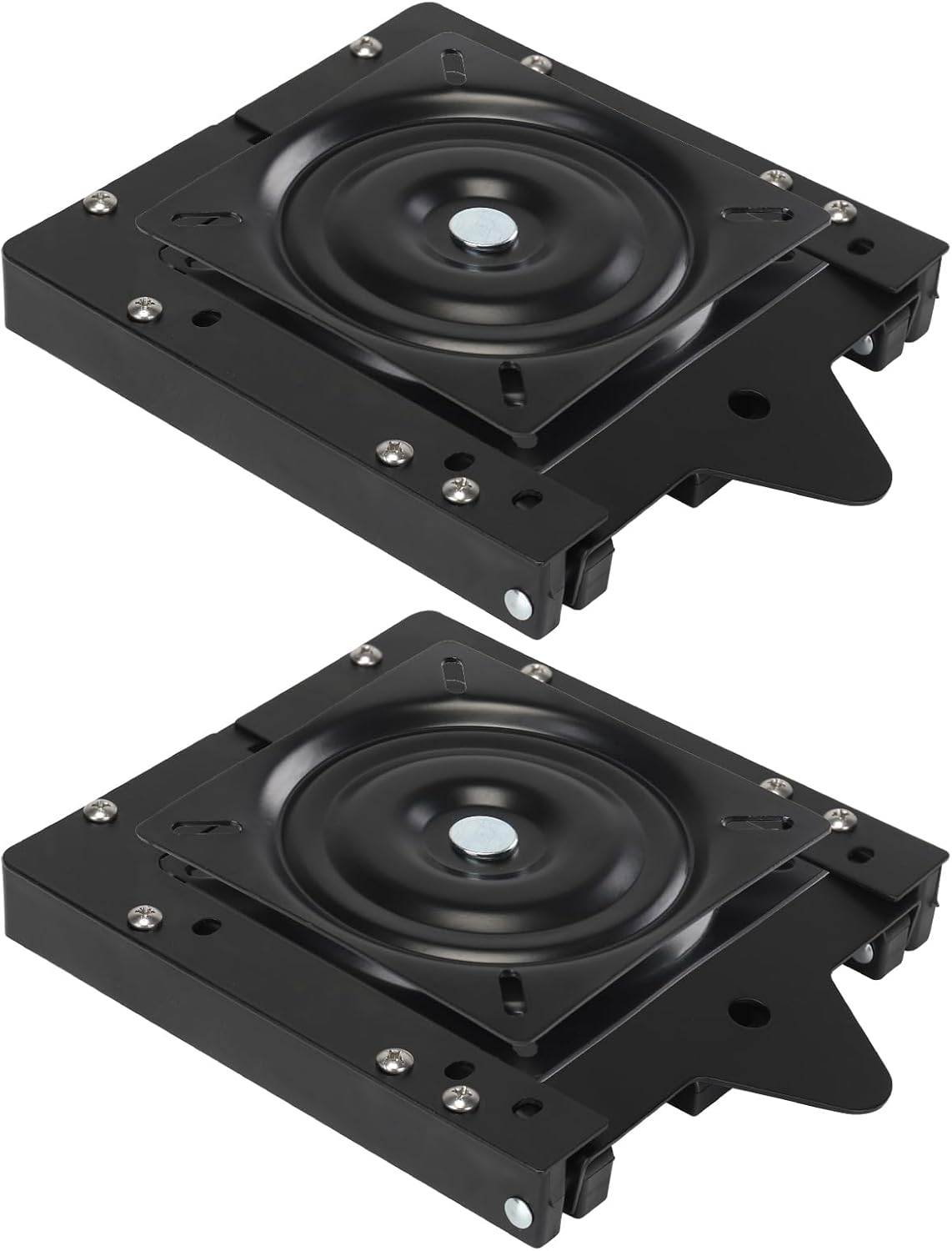 Leader Accessories Quick Disconnect Boat Seat Mount with 6.25" Swivel - 2 Sets for Easy Pedestal Install