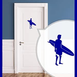 Targhetta Autoadesiva Per WC Uomo - Adesivo Divertente Per Porte Bagno - Foto 13