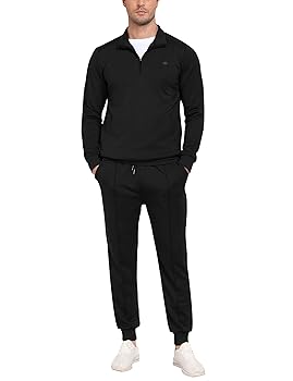 MoFiz Men's Tracksuit Set 2 Piece Outfit Sweatsuit Long