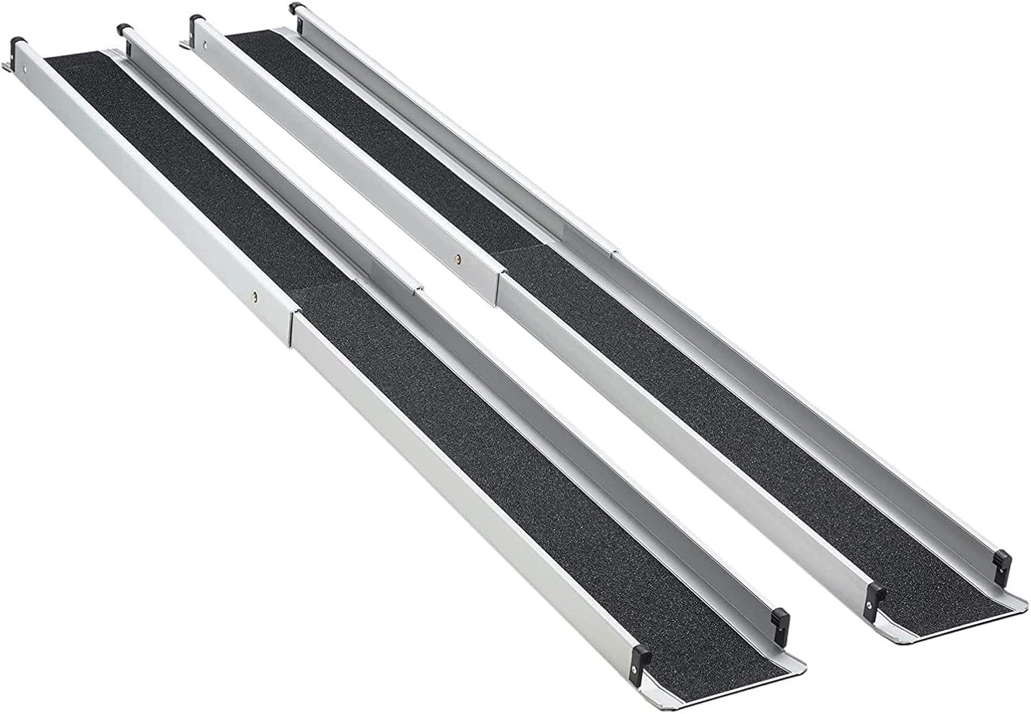 ZEIA3 6ft Long Wheelchair Ramp Portable 8.3 Inch Wide Telescoping