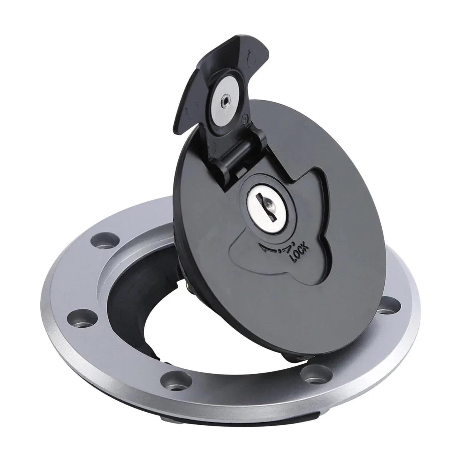 Generic Tapa De Tanque De Combustible Motocicleta Llave Bloqueo Para Ninja ZX6R ZX9R ZZR1100 ZX1100