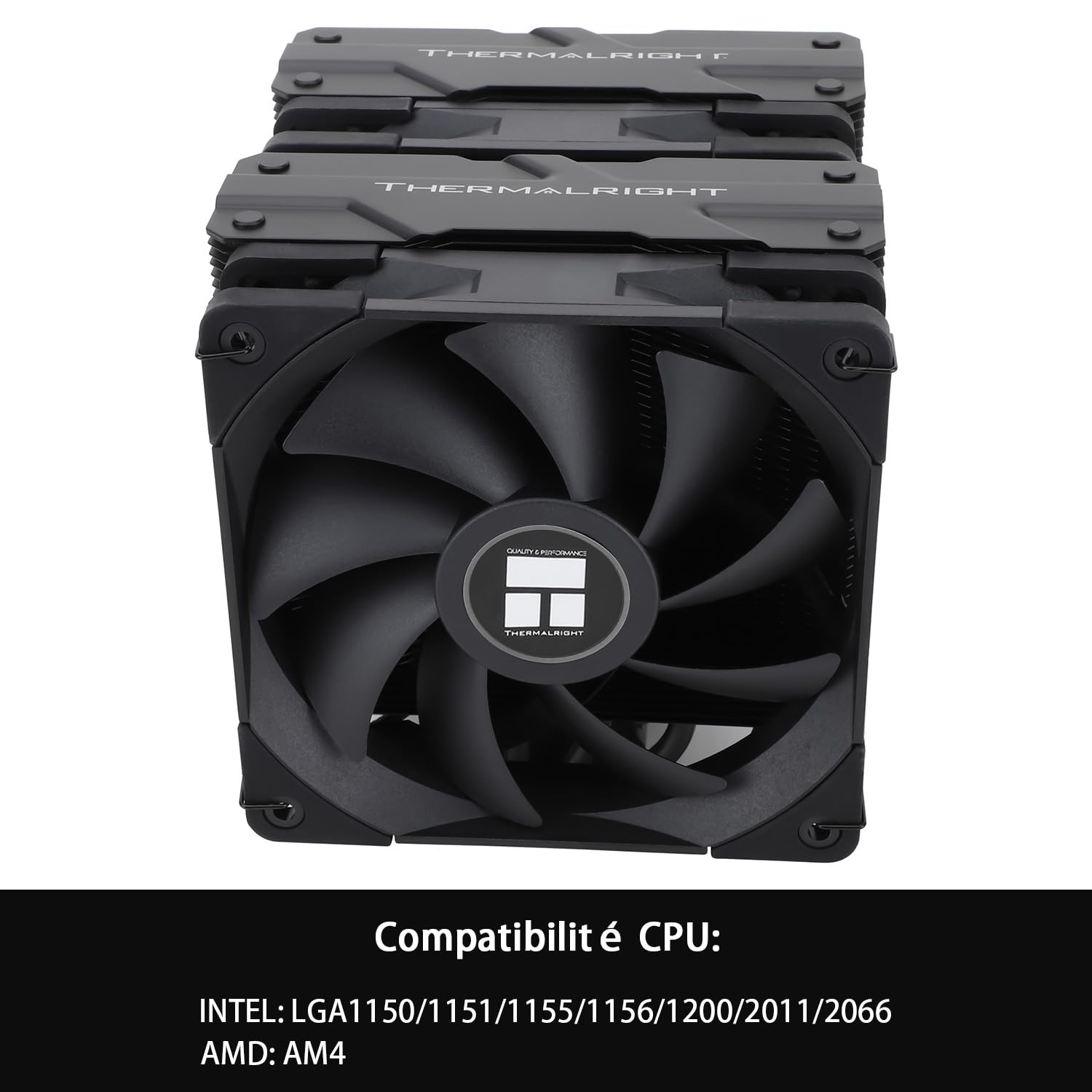 Thermalright Peerless Assassin 120 CPU-Luftkühler, PA120, 6 Heizrohre CPU-Kühler, Dual 120 mm TL-C12 PWM Lüfter, AGHP-Technologie, für AMD AM4/Intel 115X/1200/170000/1700/1 52 DE/7X 66 cm
