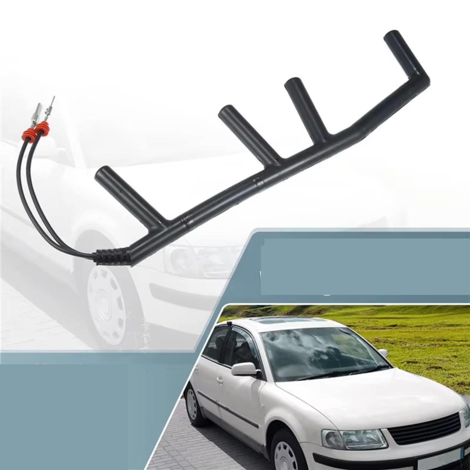 Compatibile Con Per Passat 1993-2001 3X Accessori Di Ricambio Per Cablaggio Candelette 028971766 Per Candelette preriscaldo diesel