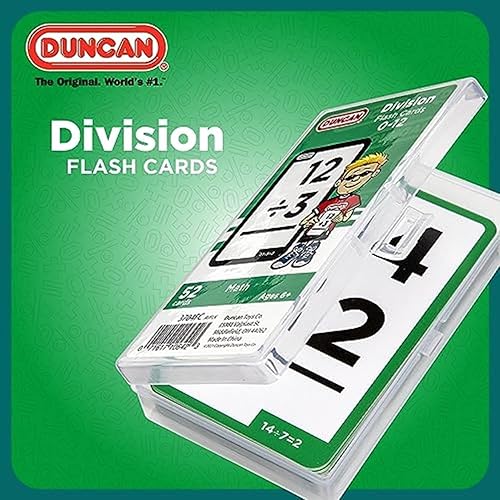 Miniatura 2 de Duncan - Tarjetas para practicar la división, verde y blanco, (3704FC)