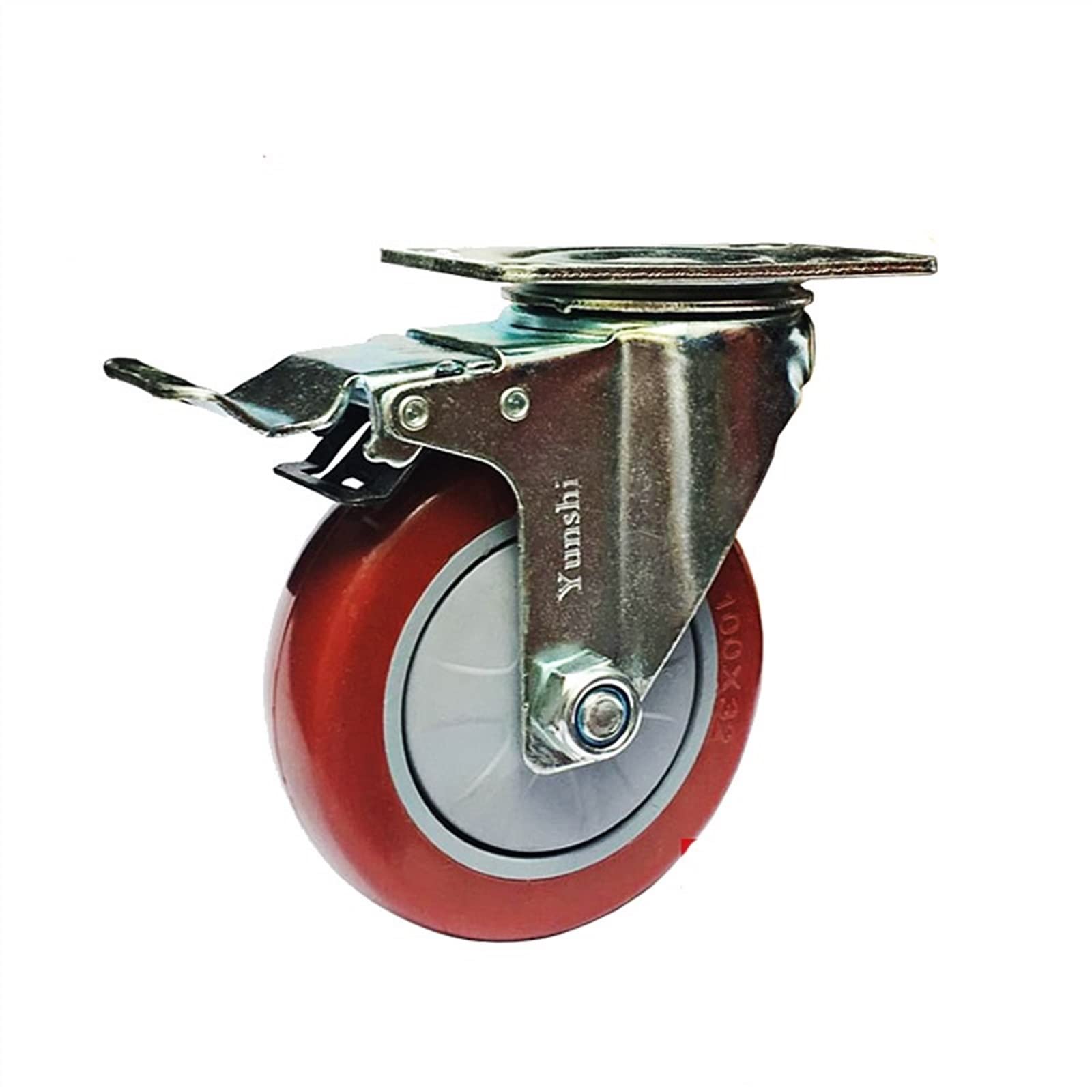Roulettes industrielles 4 pouces pour chariot lourd solution bruit et fatigue - 6