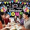 GRESATEK Welcome Home Banner, Welcome Home Banner Black Decorations for Homecoming Family Returning Party Supplies #4