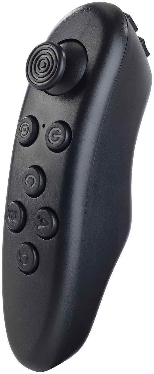 Manette de jeu bluetooth et contrôleur audio - 2 positions [Auvisio]